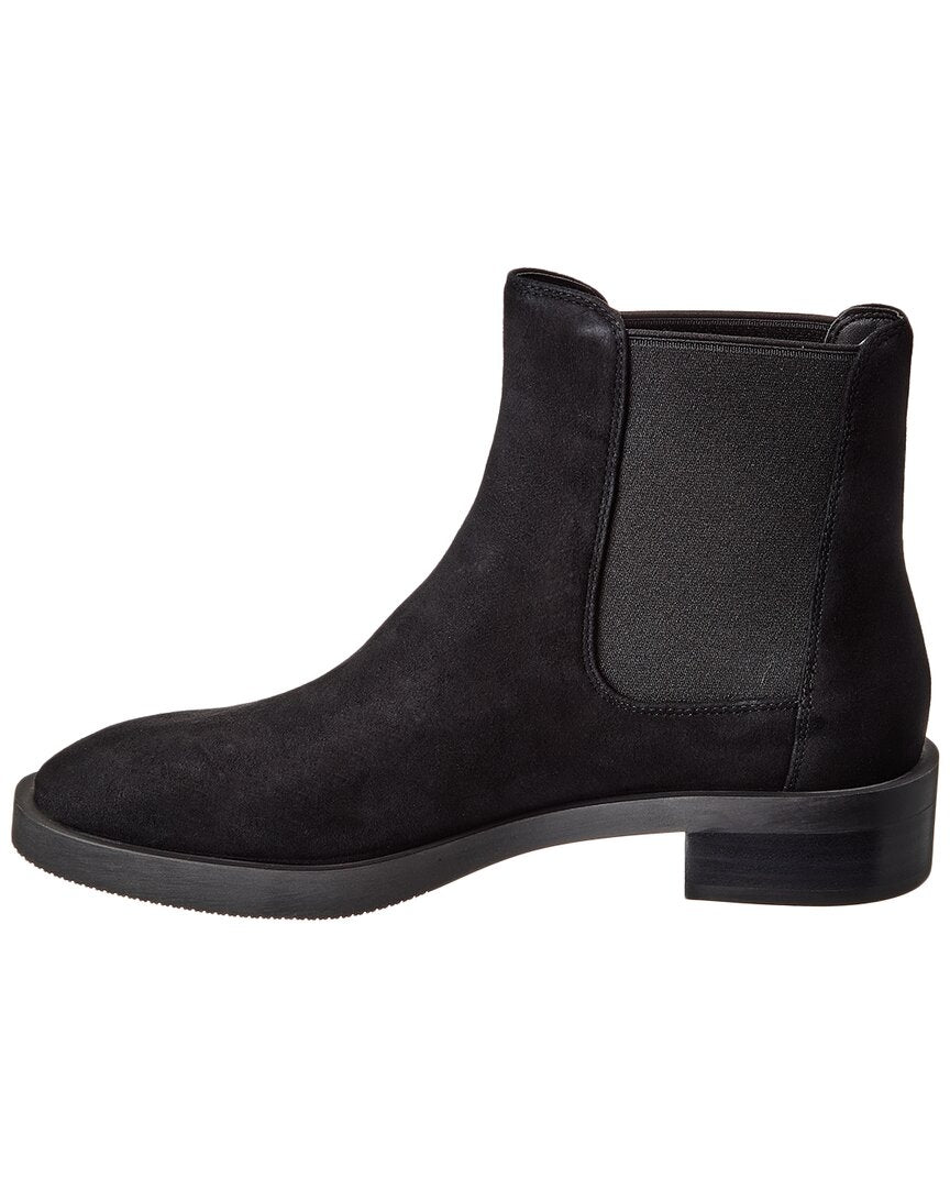 Ботильоны Stuart Weitzman Sondra Sleek Suede, черный — фото 2