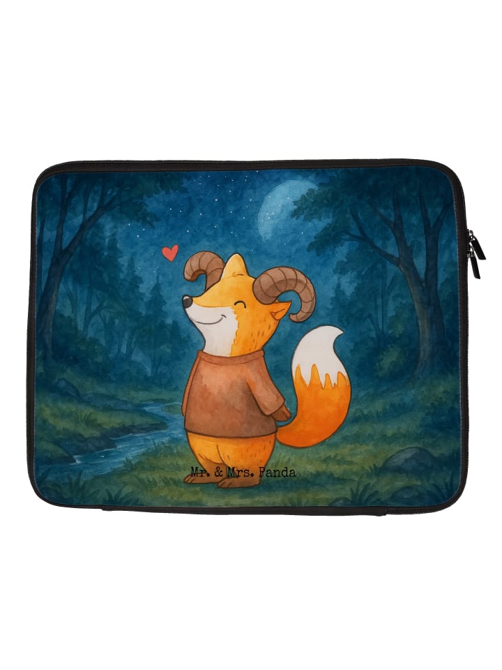 

Mr. & Mrs. Panda Сумка для ноутбука с изображением знака зодиака Овен, без чехла, белого цвета