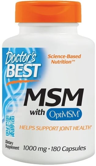 

Doctor's Best, OptiMSM, 1000 мг, 180 капсул