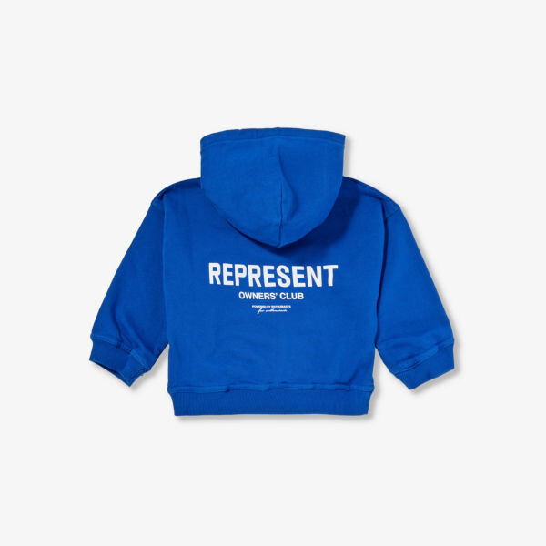 Толстовка из хлопкового трикотажа с логотипом для 1–4 лет Represent, цвет cobalt — фото 3