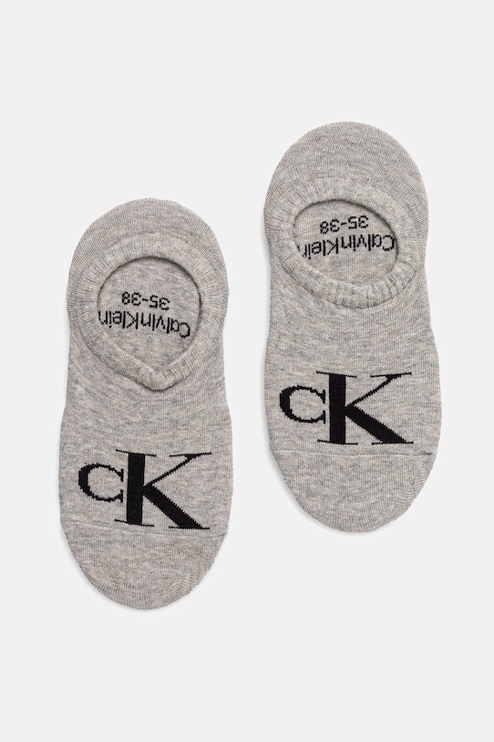 

Носки 2 пары Calvin Klein Jeans, серый