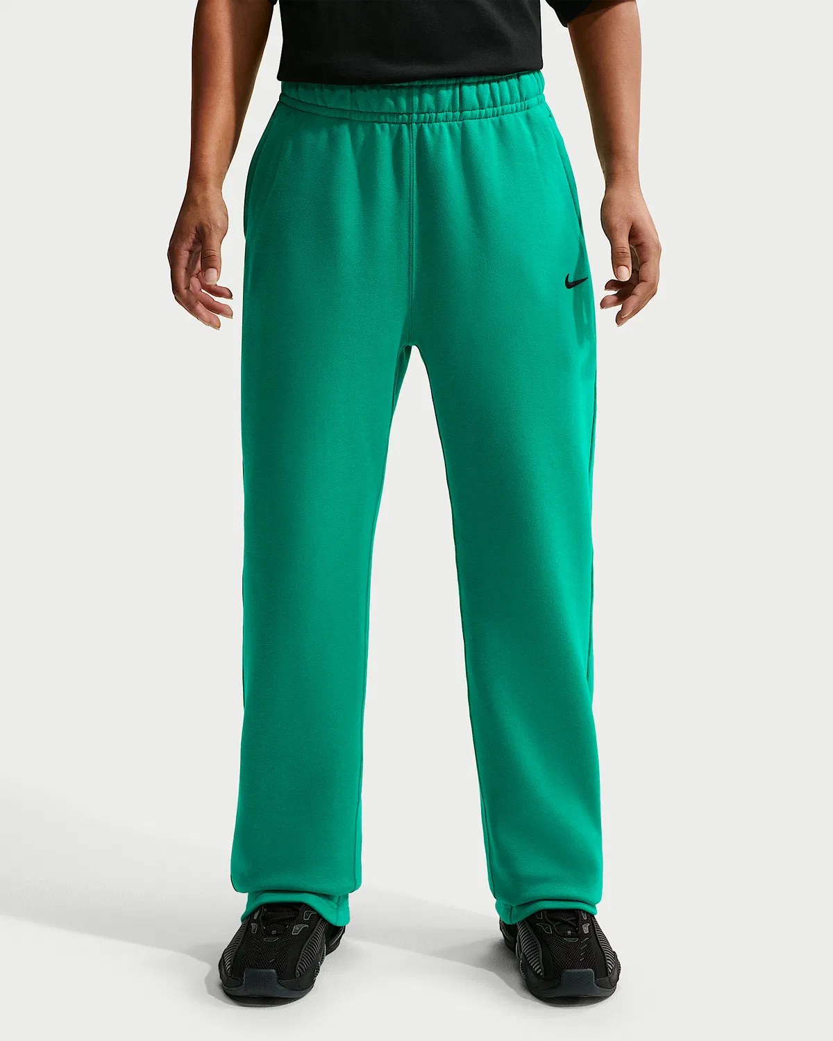 NOCTA Fleece CS Open-Hem Sweatpants NOCTA, Neptune Green/Neptune Green/Black — фото 3