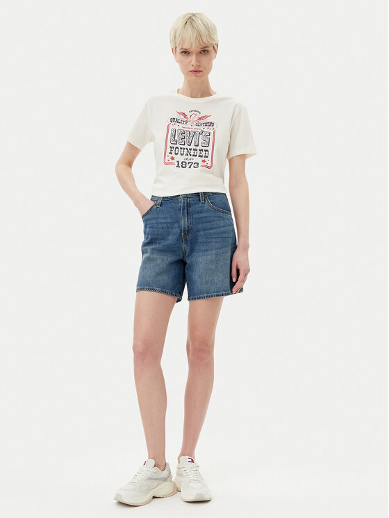 Мешковатые джинсовые шорты A9311-0017 Levi'S, синий — фото 2
