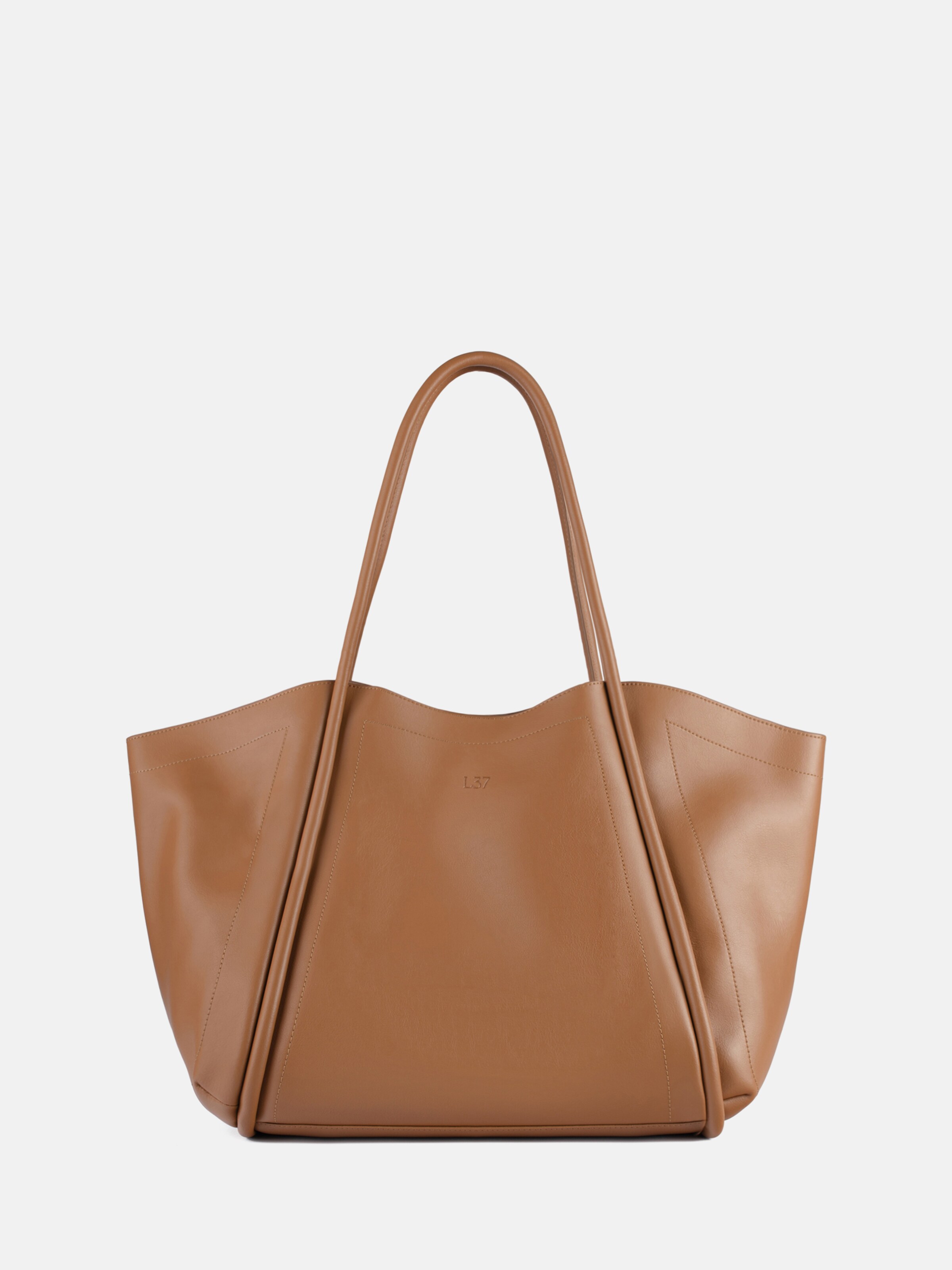 

L37 HANDMADE SHOES Шоппер 'BIG BIG WORLD NEW' в цвете Camel