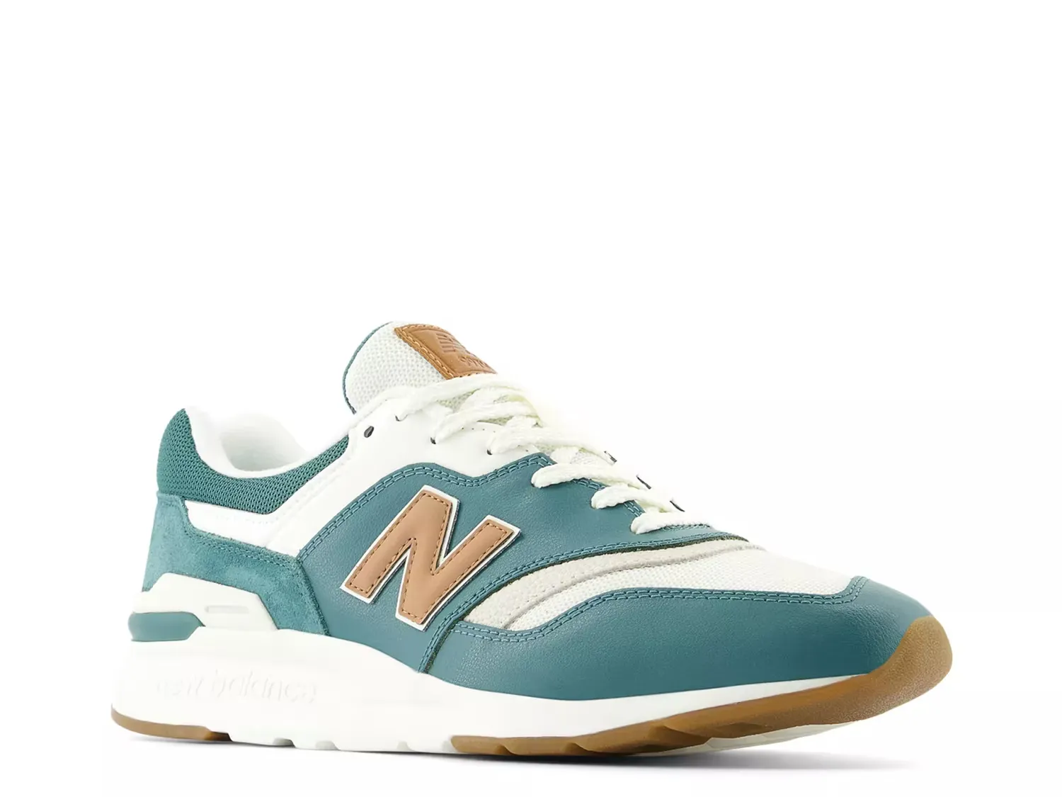 

Кроссовки 997H - мужские New Balance, White/Teal/Tan