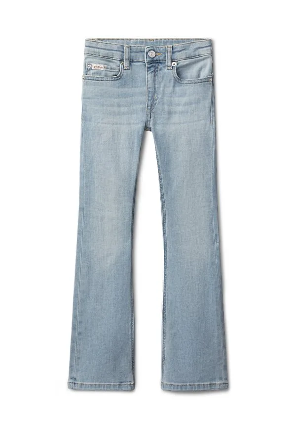 Сине-Черные расклешенные джинсы Calvin Klein Jeans, Andrew Wash — фото 4