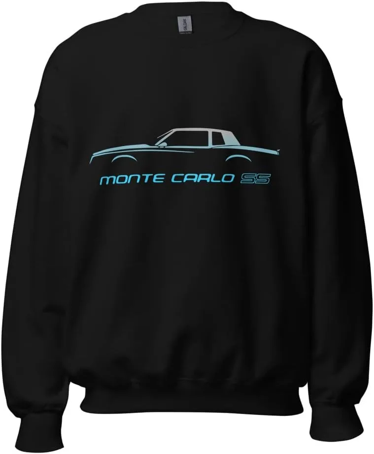 

Толстовка Monte Carlo SS Silhouette Chevy Classic Cars Miami Car Club JG Infinite
