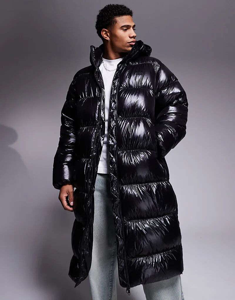 

Зимнее пальто Adidas Originals Longline Puffer, черный