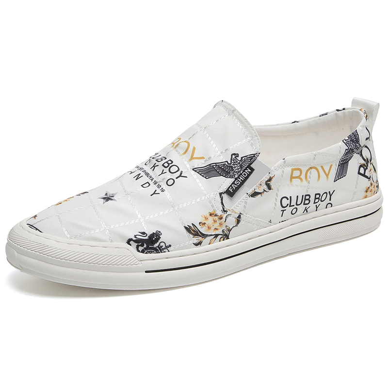 

SENJIALUO Износостойкие, легкие, дышащие и нескользящие мужские кэжуал лоу-топы белые, цвет White