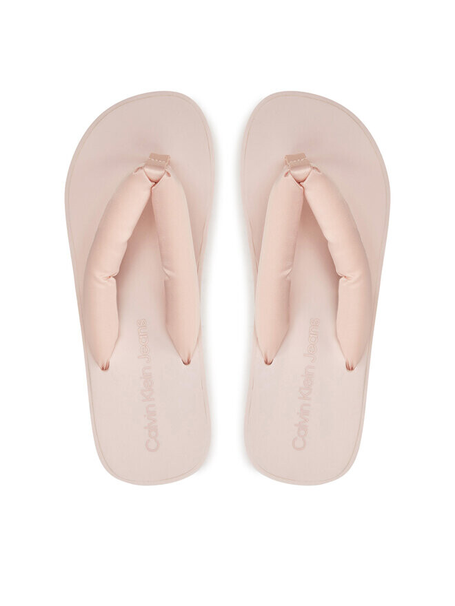 

Шлепанцы Calvin Klein Jeans Chancletas Beach Wedge Sandal Padded Ny, розовый