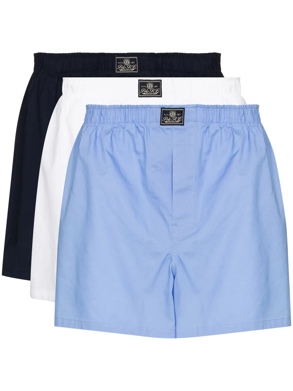 

Комплект из трех боксеров POLO RALPH LAUREN, синий