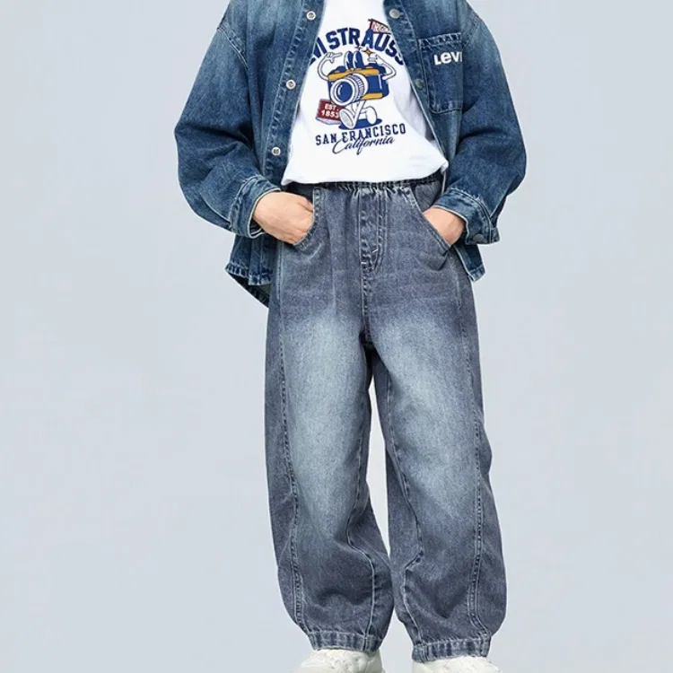 Детские джинсы Levis, Saint-Denis Blue — фото 4