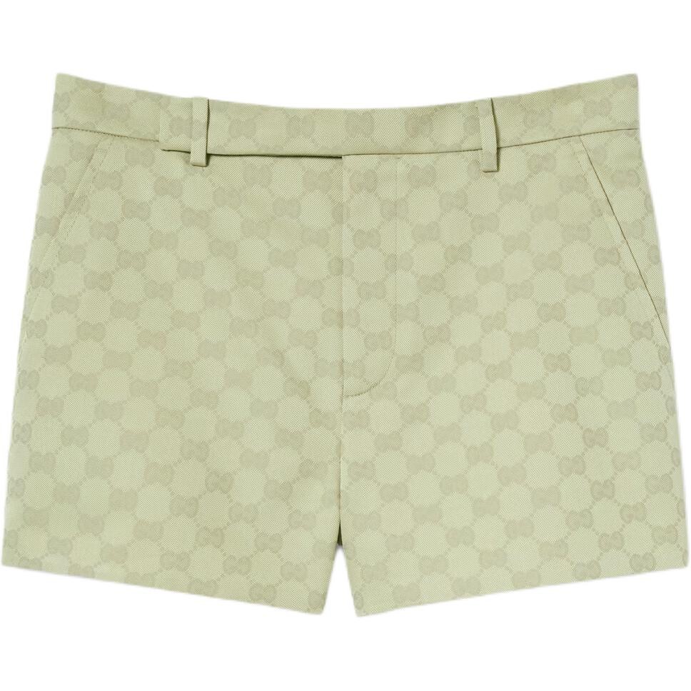 

Повседневные шорты женские бледно-зеленые Gucci