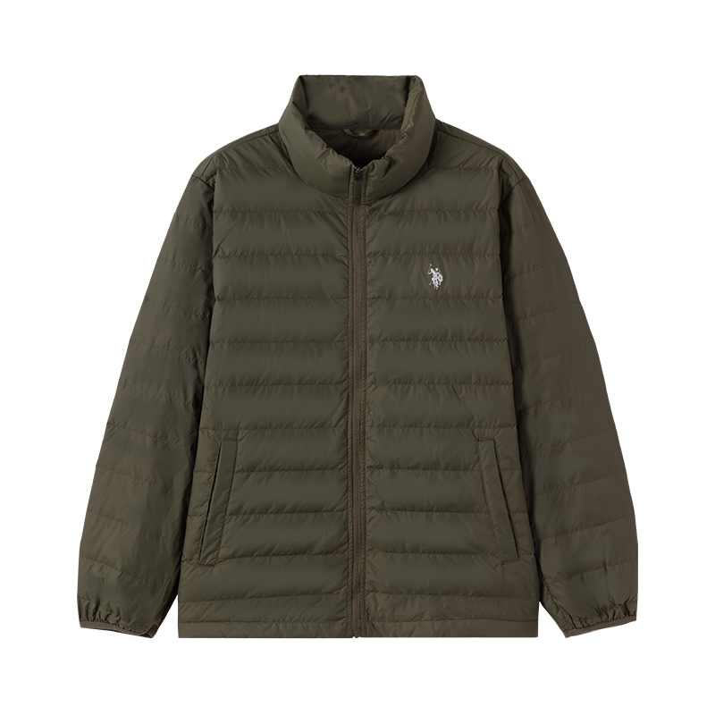 

U.S. POLO ASSN. Мужская пуховая куртка, Army Green