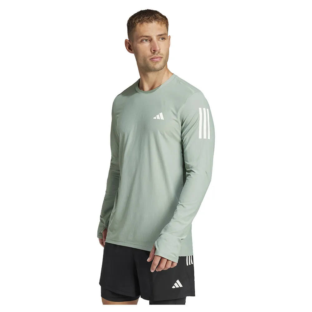

Футболка adidas Own The Run long sleeve, серый