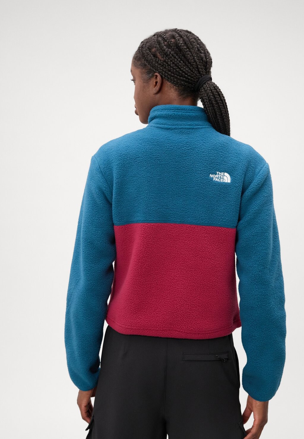 

Флисовый джемпер YUMIORI ¼ ZIP The North Face, фиолетовый