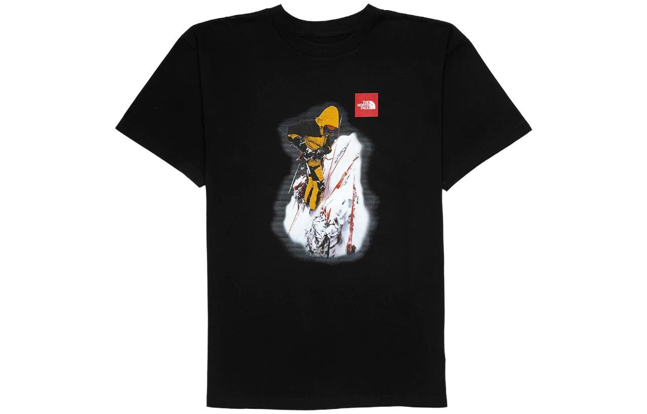 

Футболка мужская черная The North Face, черный