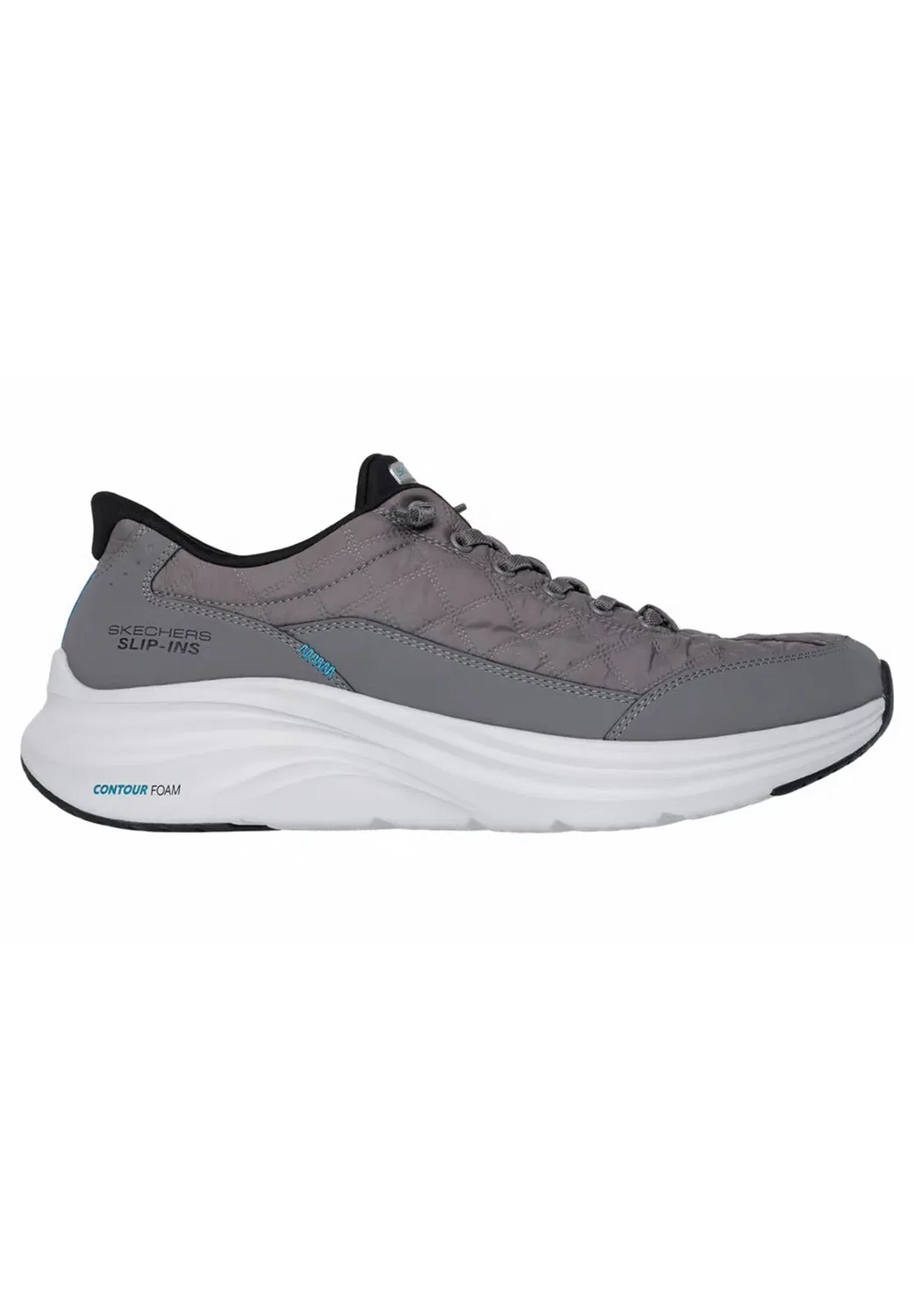 Кроссовки низкие с технологией Contour Foam, Skechers, серый