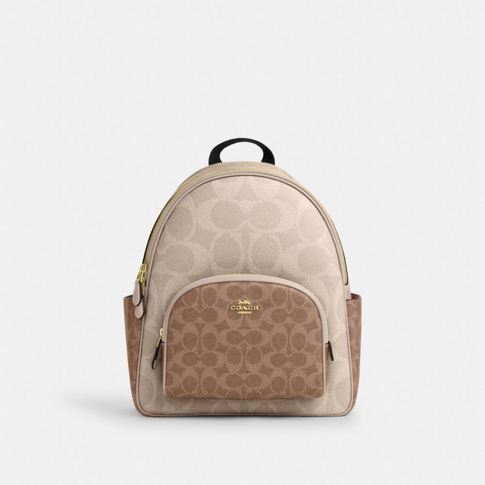 

Рюкзак Coach Court Backpack, цвет Gold/Sand/Tan