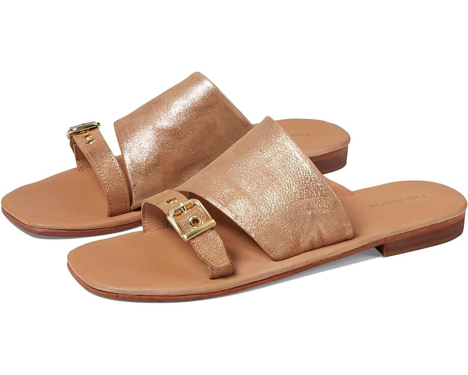 

Сандалии Free People Mila Minimal Flat, цвет Rose