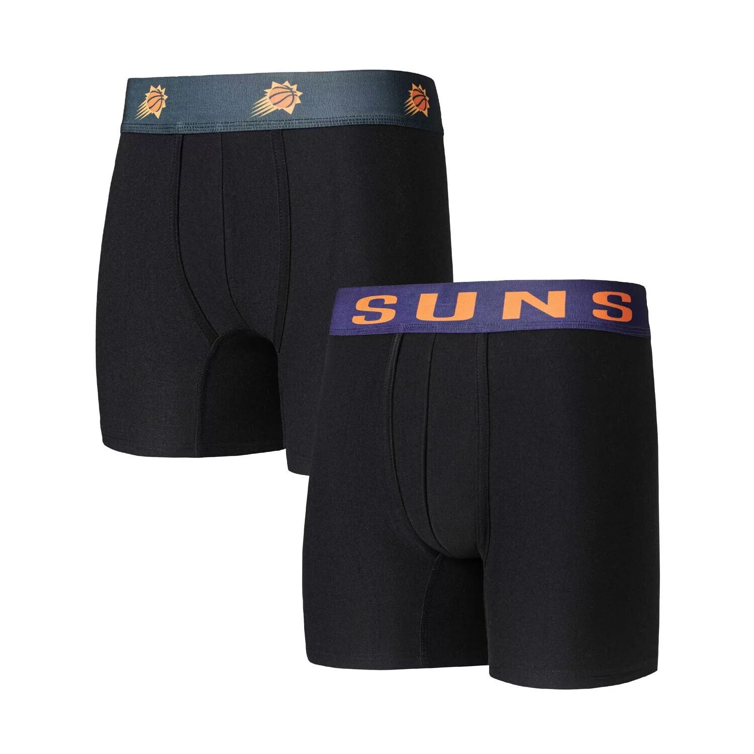 

Мужские трусы-боксеры Concepts Sport Black Phoenix Suns (2 пары прорывных трусов)