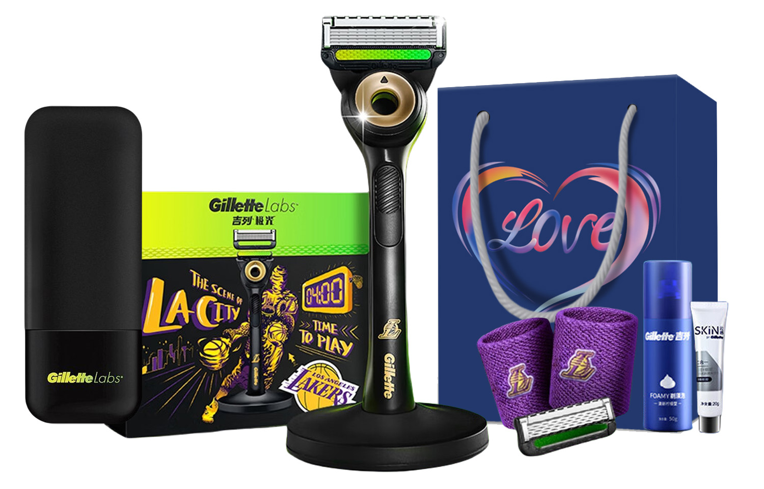 

NBA Aurora ручная бритва с импортным пятилезвийным ножом Nano Blade Gillette