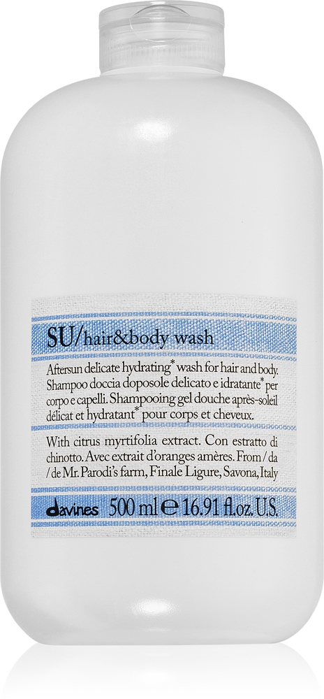 

С гелем для душа и шампунем для волос и тела «два в одном» Davines, 500 мл