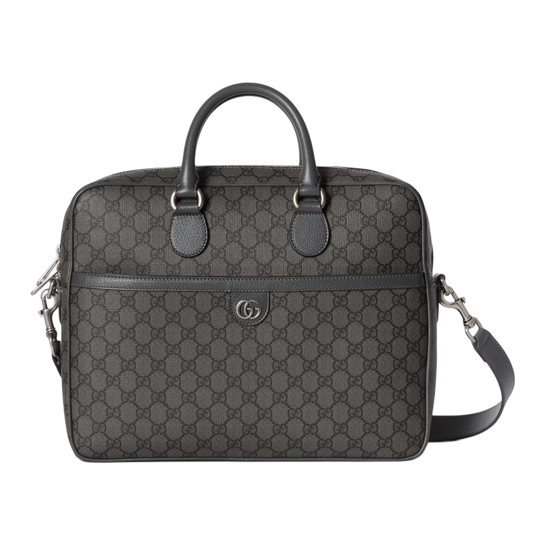 

GUCCI Сумка Ophidia GG Supreme Canvas Bag Briefcase Medium Unisex Dark Gray
