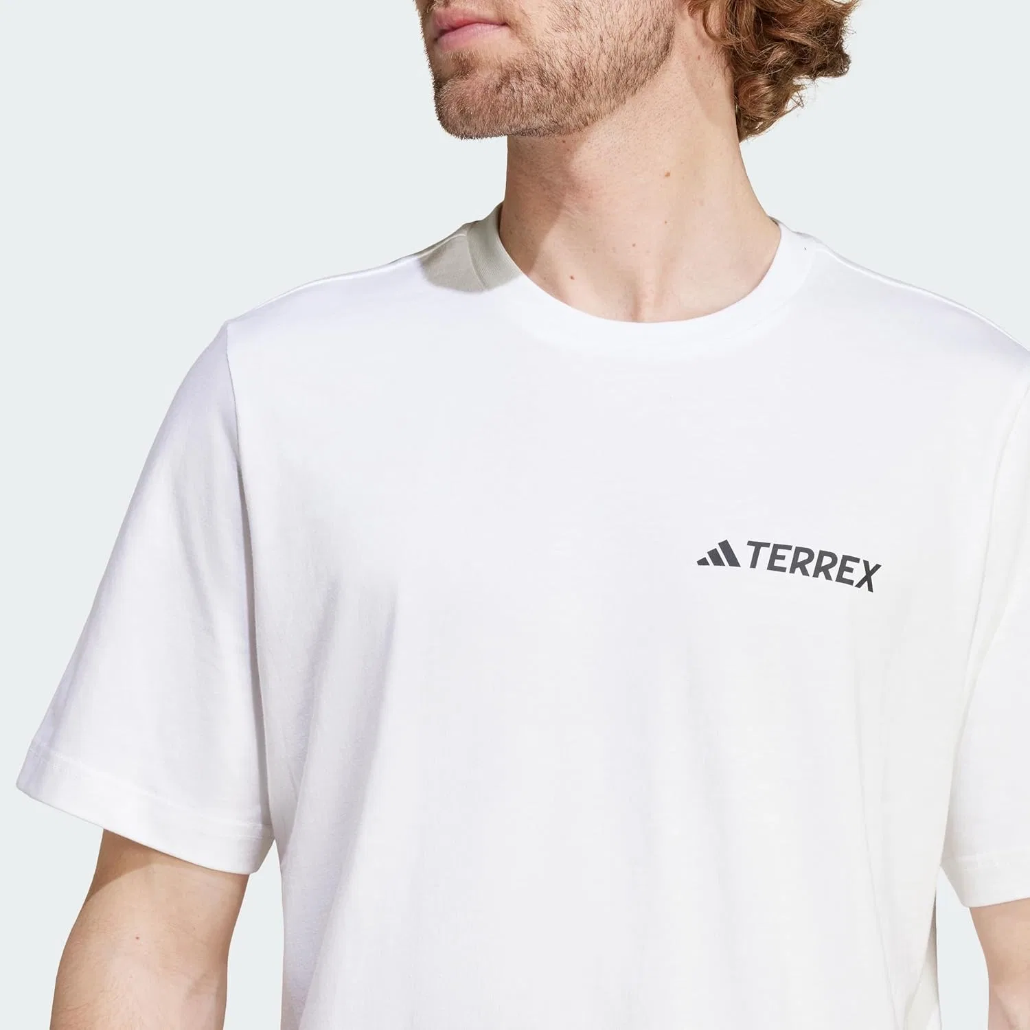 Футболка мужская adidas Terrex, цвет White — фото 2
