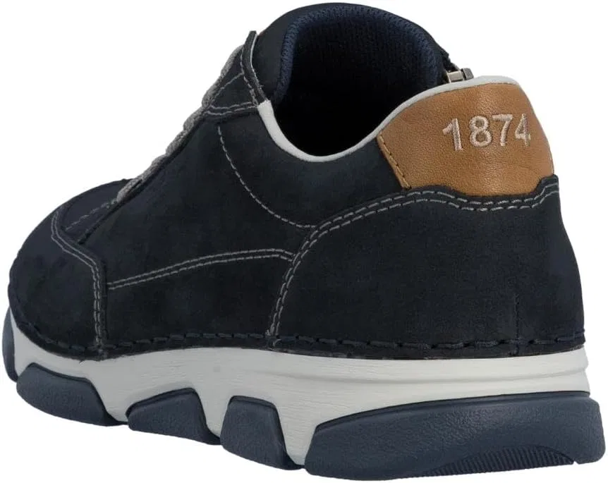 Мужские кроссовки Rieker 15900 на шнуровке, Blue — фото 2