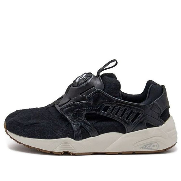

Кроссовки disc blaze felt 'black white' Puma, черный