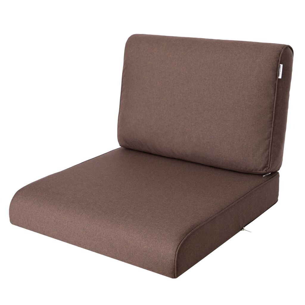 

PillowPrim, подушка на стул, подушка для стула из ротанга, садовая, подушка, подушка для поддона, подушка для сиденья, мебель из ротанга, коричневый, 60 x 60 см Stanis³aw Jurga