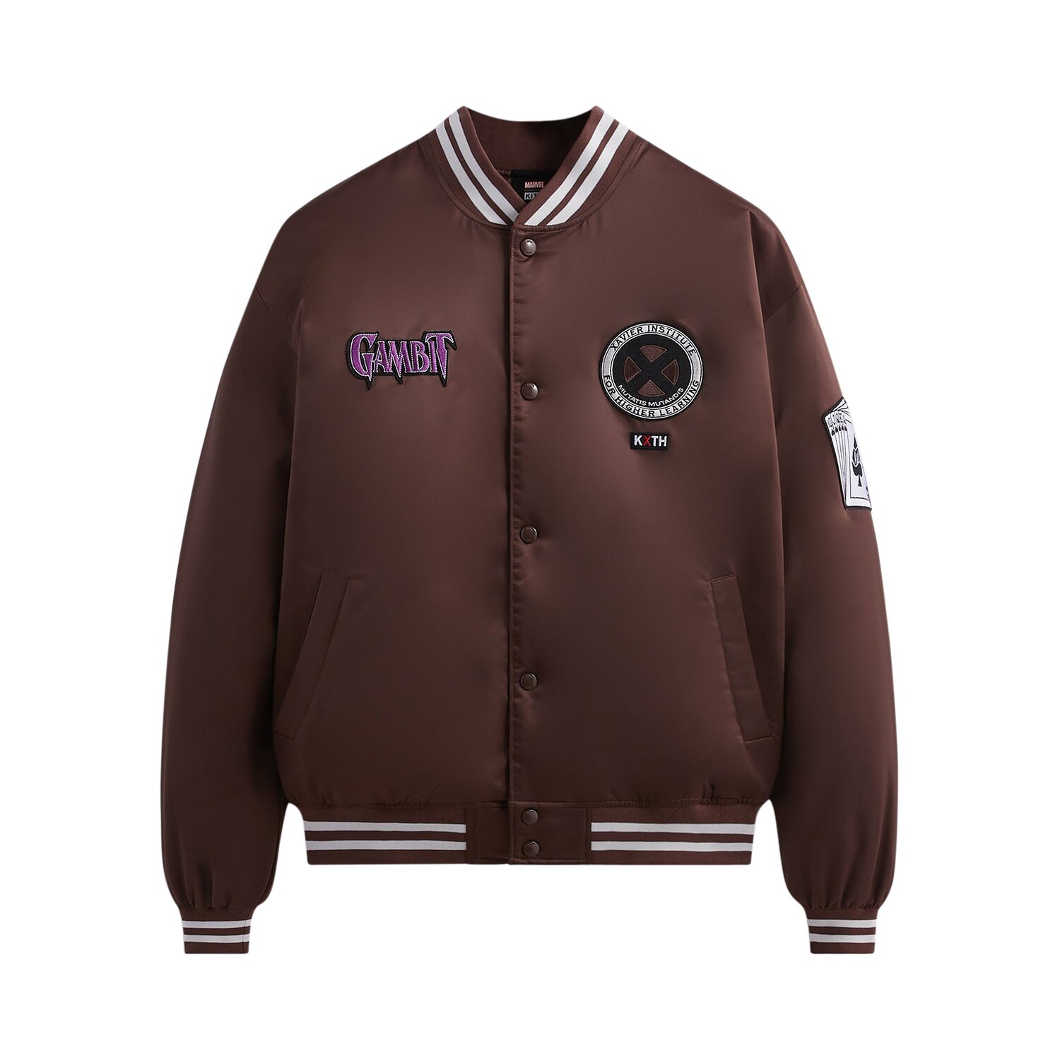 

Атласный бомбер Kith For X-Men Gambit Force