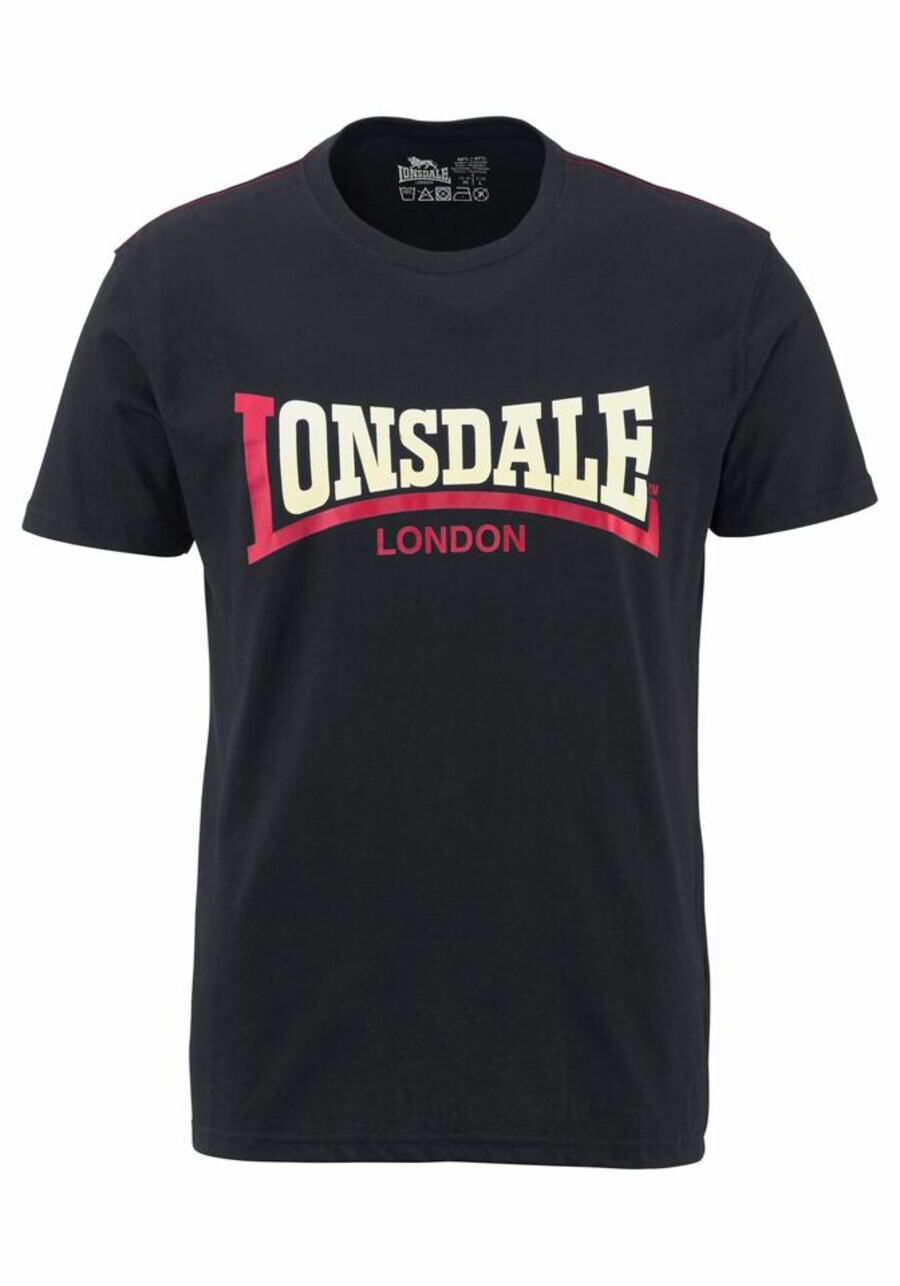 

Футболка LONSDALE TWO TONE, черный
