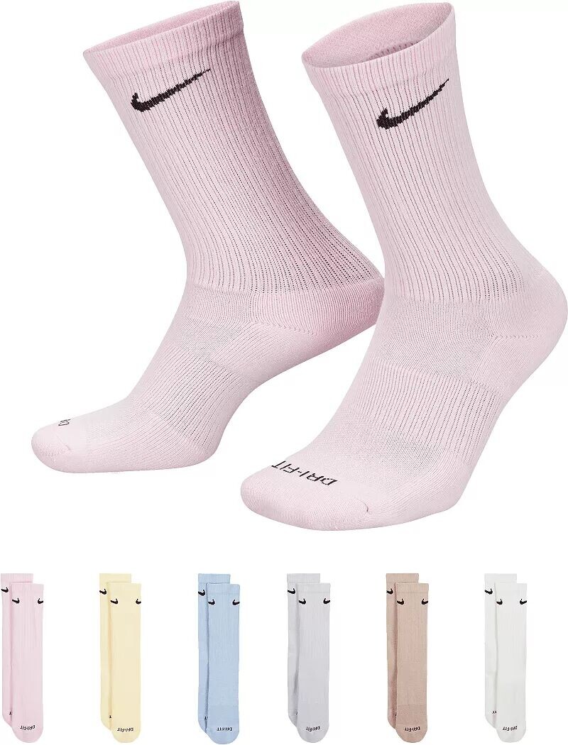 

Мягкие носки для тренинга Nike Dri-FIT Everyday Plus — 6 шт.