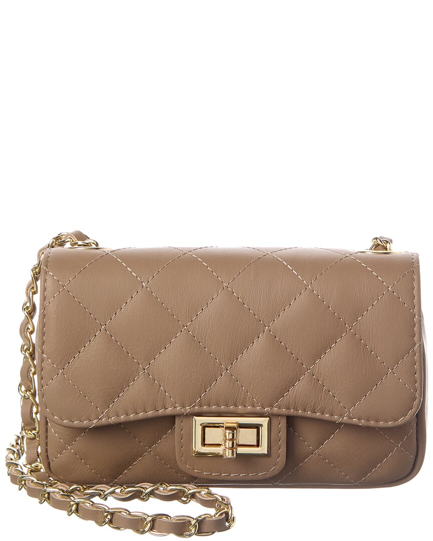 

Сумка через плечо Persaman New York Nora из стеганой кожи, коричневый