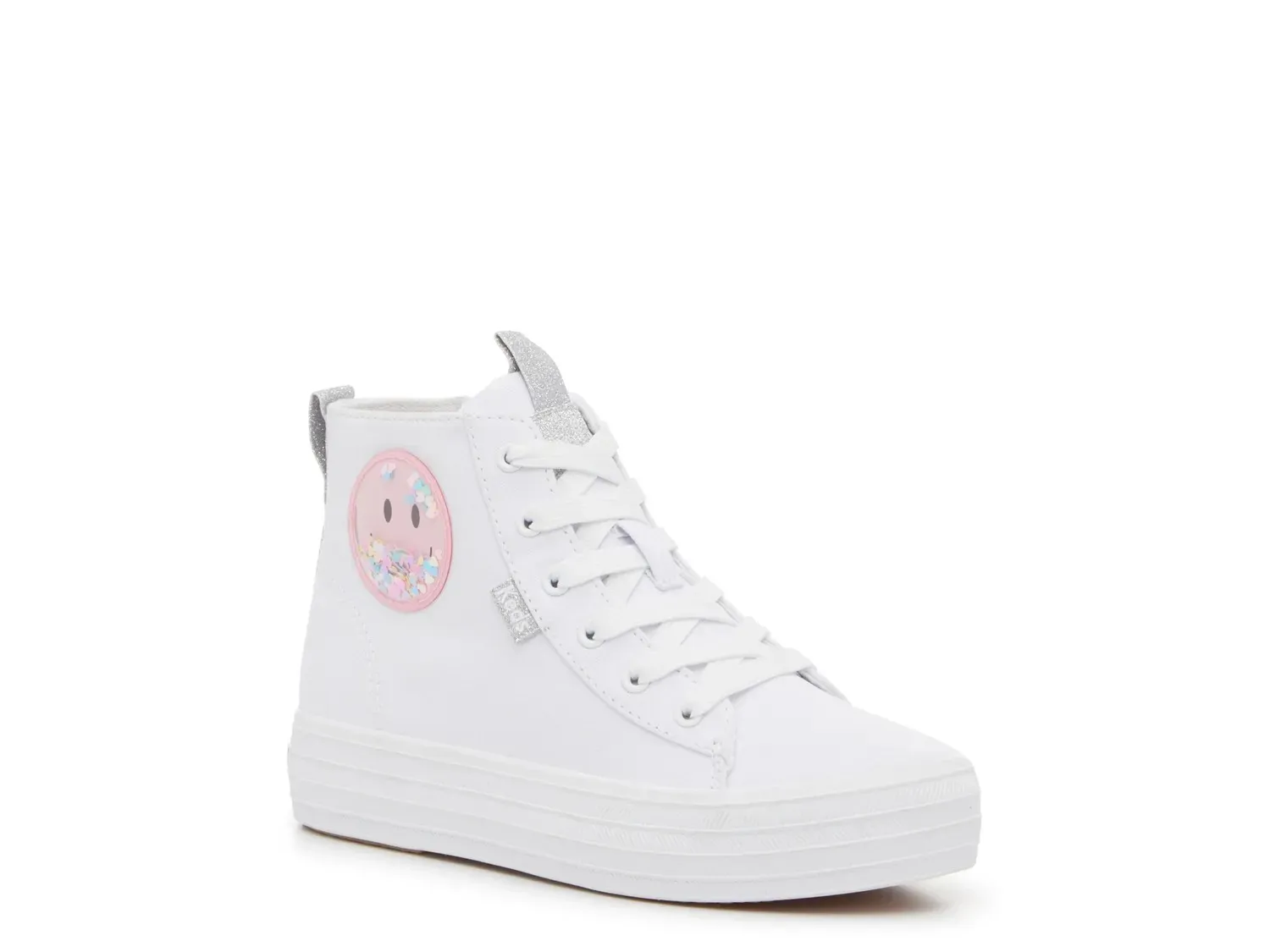 

Кеды Keds Triple Up High-Top — детские, белые