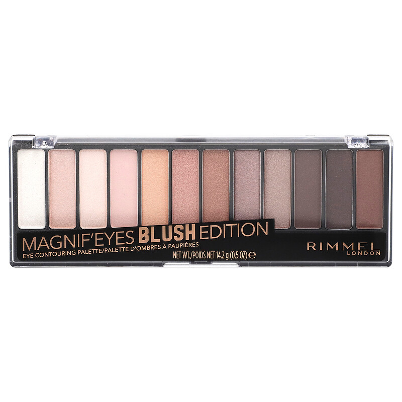 

Rimmel London, Magnif'Eyes, палитра для контурирования глаз, оттенок 002 румян, 14,2 г (0,5 унции)