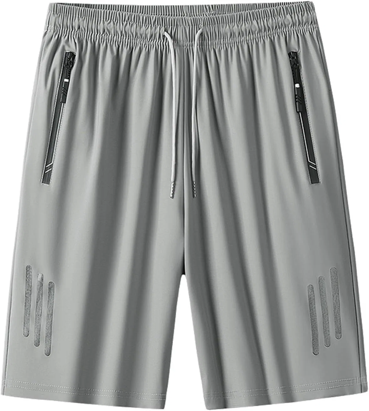 Шорты Active из льняного шелка, Unisex, Ice Silk Stretch Quick-Dry, B13 Light Grey