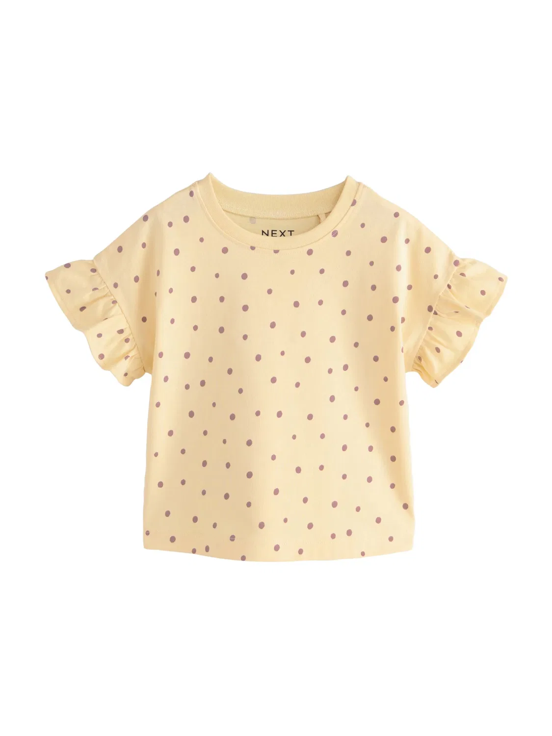Футболка Next, Light Yellow/Pastel Pink/Light Pink/White — фото 2