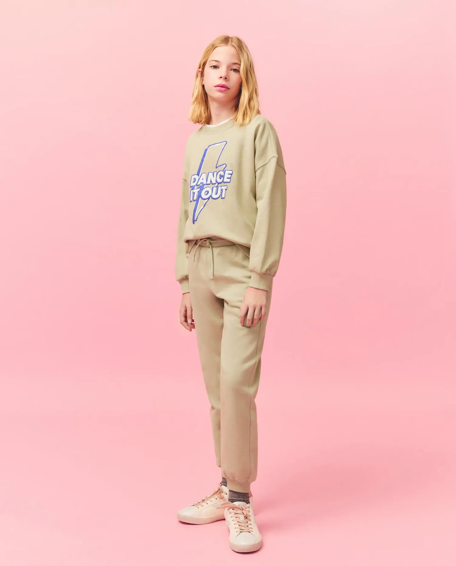 Базовая толстовка для девочки Kids El Corte Inglés, зеленый — фото 2