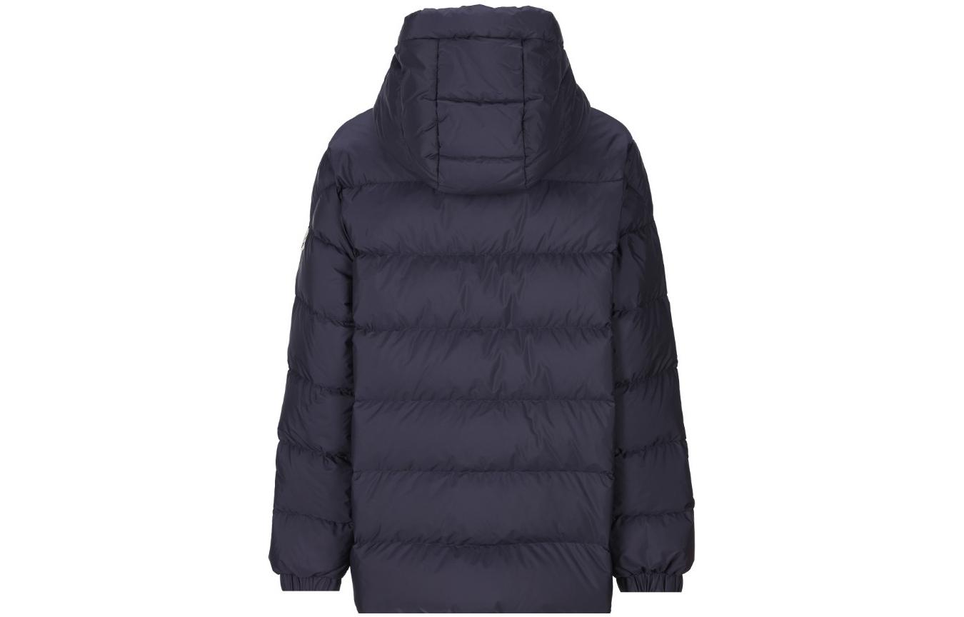 Детская утепленная куртка Moncler, морской синий — фото 3