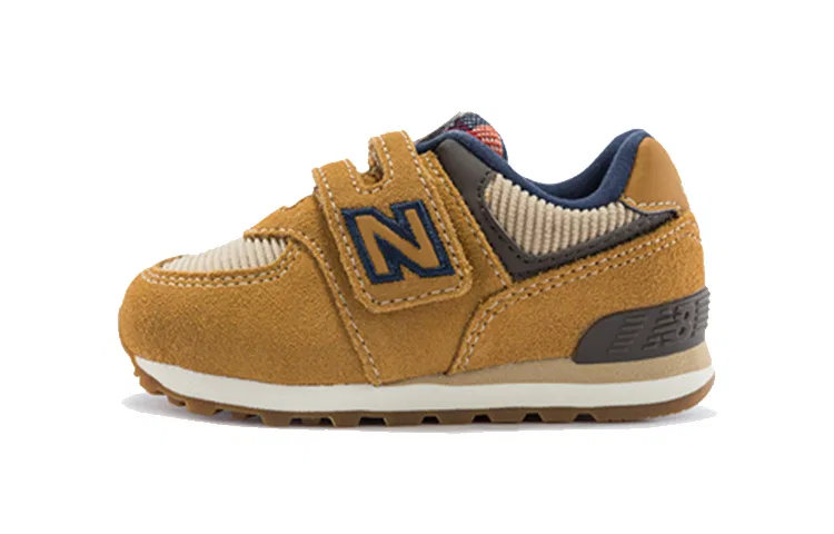 Кроссовки для малышей 574 Wide New Balance Коричневые