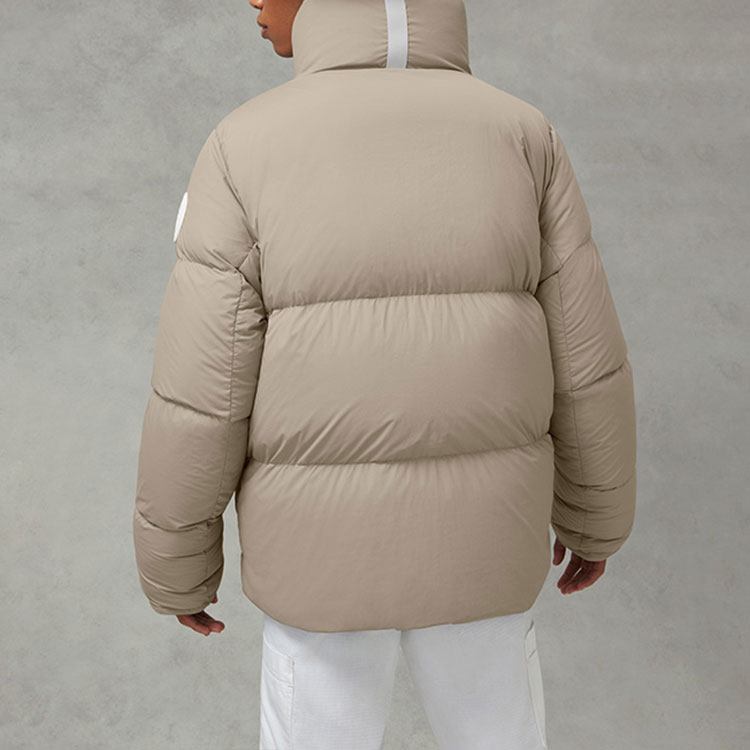 Куртка пуховая FW21 Зимняя Мужская Лаймово-серая Canada Goose — фото 4