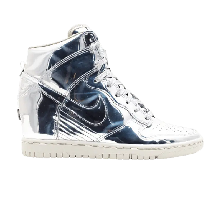 Кроссовки Nike Wmns Dunk Sky High SP, Liquid Silver