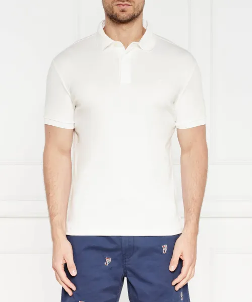 

Футболка поло Slim fit Polo Ralph Lauren, белый