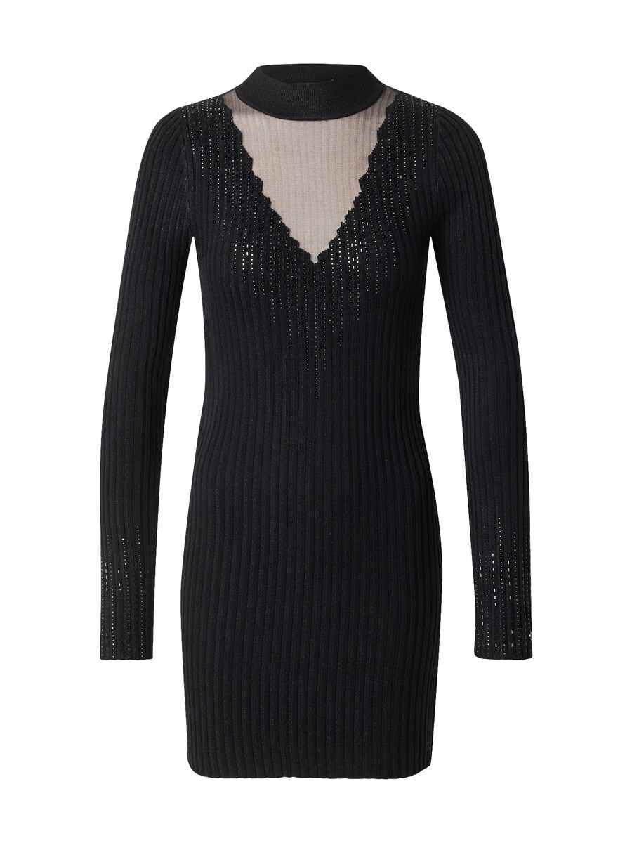 

Вязаное платье GUESS Knitted dress ALICE, черный