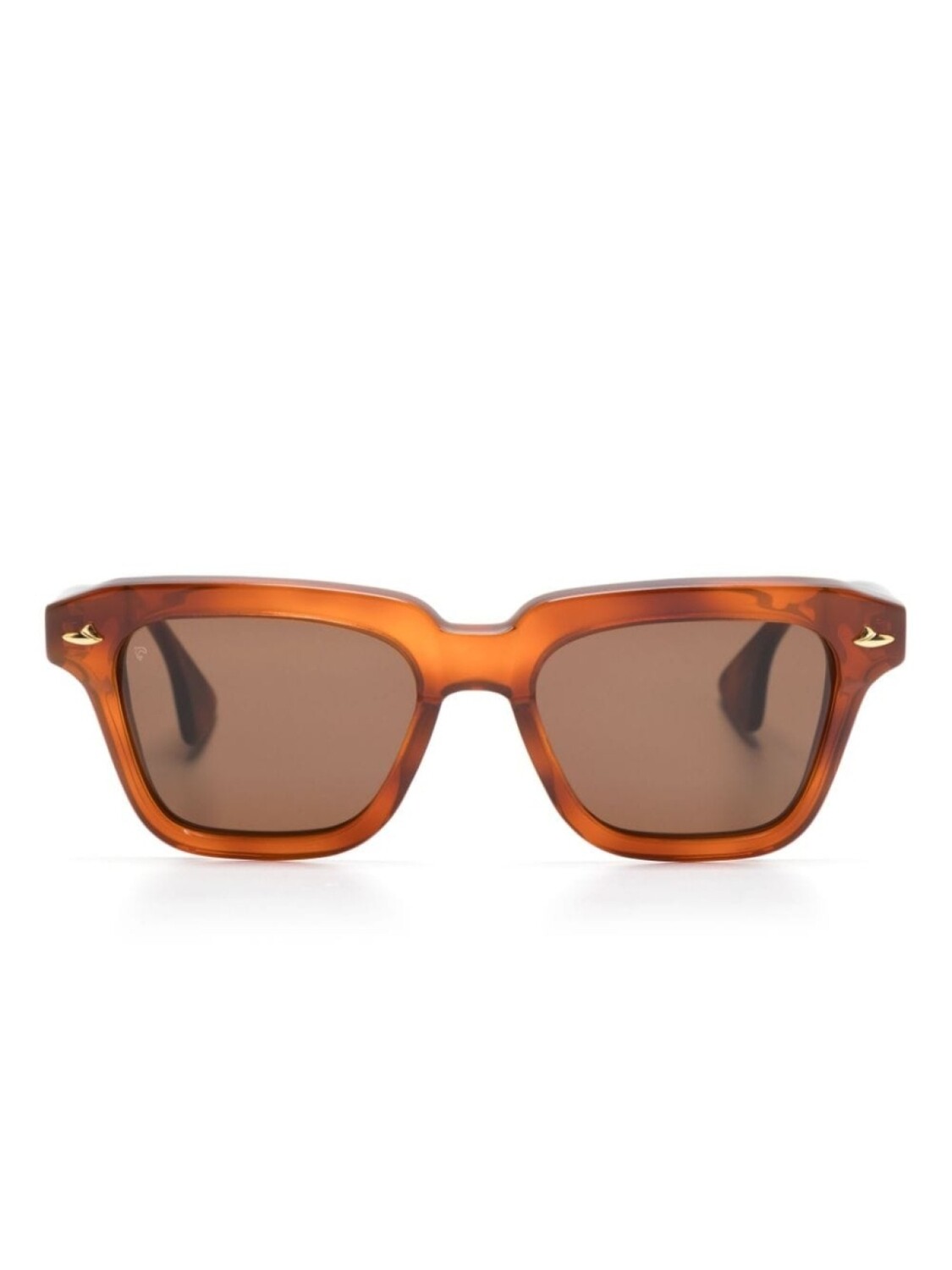

Sestini Eyewear солнцезащитные очки Quattro в квадратной оправе, коричневый