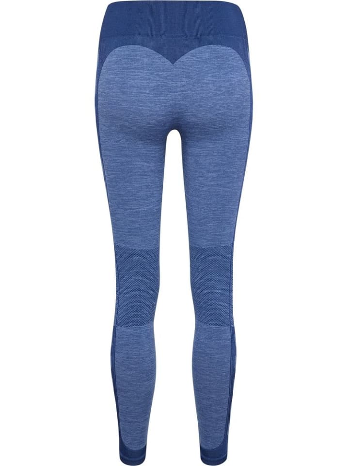 

Леггинсы "Mt Shine Seamless Mw Tights" белого цвета Hummel