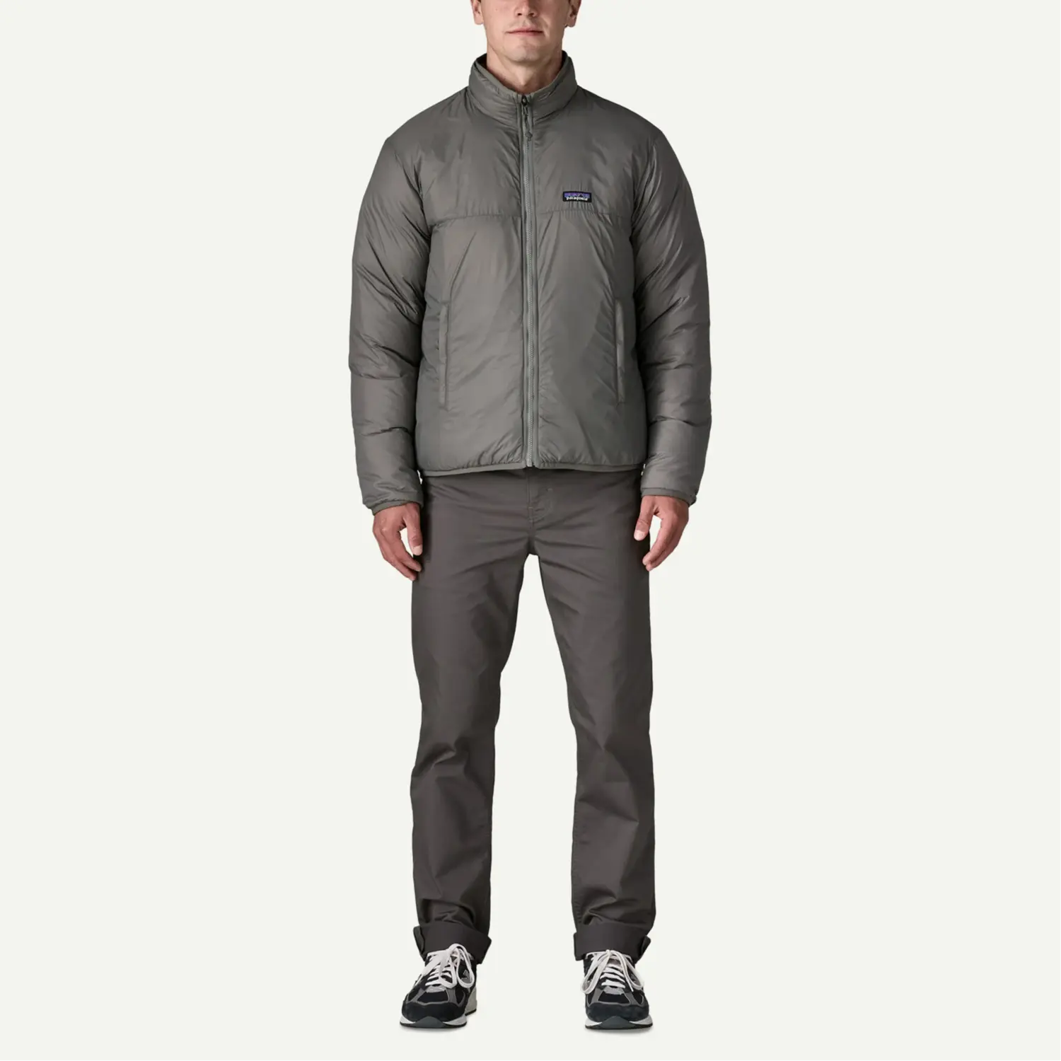 Стеганая куртка на молнии Patagonia, stonewashed серый/sth — фото 4